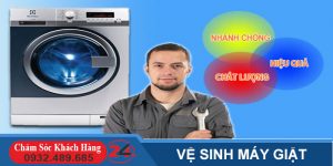 Vệ sinh máy giặt tại nhà