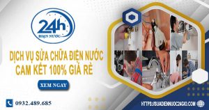 Dịch vụ sửa chữa điện nước tại Thuận An cam kết 100% giá rẻ
