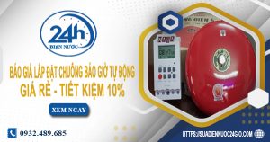 Báo giá lắp đặt chuông báo giờ tự động tại Bình Thạnh giá rẻ