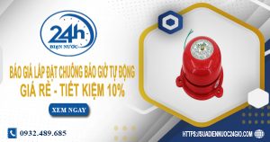 Báo giá lắp đặt chuông báo giờ tự động tại Long An tiết kiệm 10%