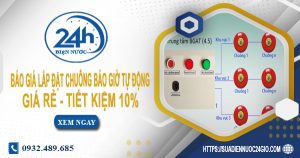 Báo giá lắp đặt chuông báo giờ tự động tại quận 10 tiết kiệm 10%