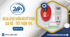 Báo giá lắp đặt chuông báo giờ tự động tại quận 3 tiết kiệm 10%