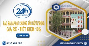Báo giá lắp đặt chuông báo giờ tự động tại Tân Bình tiết kiệm 10%