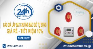 Báo giá lắp đặt chuông báo giờ tự động tại Tân Phú tiết kiệm 10%