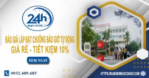 Báo giá lắp đặt chuông báo giờ tự động tại Thủ Đức tiết kiệm 10%