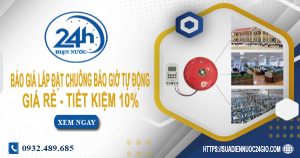 Báo giá lắp đặt chuông báo giờ tự động tại Thuận An tiết kiệm 10%