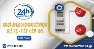 Giá lắp đặt chuông báo giờ tự động tại TPHCM | Tiết kiệm 10%