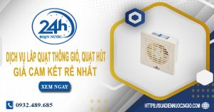 Giá lắp quạt thông gió, Quạt hút tại Đồng Nai – 【Ưu Đãi 20%】