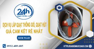 Giá lắp quạt thông gió, quạt hút tại Thủ Dầu Một【ưu đãi 20%】