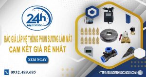 Báo giá lắp hệ thống phun sương làm mát tại Củ Chi giá rẻ