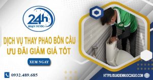 Báo giá dịch vụ thay phao bồn cầu tại Tân Bình【Ưu đãi 10%】