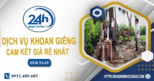 Báo giá chi phí khoan giếng tại Bến Cát -【Cam Kết Giá Rẻ】
