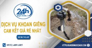 Báo giá chi phí khoan giếng tại Nhơn Trạch【Cam kết giá rẻ】