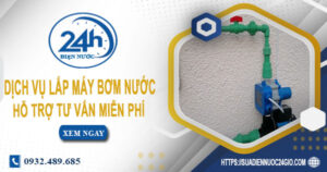 Chi phí dịch vụ lắp máy bơm nước tại Bà Rịa -【Chỉ từ 199K】