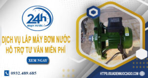 Chi phí dịch vụ lắp máy bơm nước tại Bình Chánh -【Chỉ từ 199K】