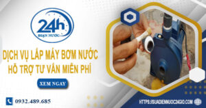 Chi phí dịch vụ lắp máy bơm nước tại Bình Dương -【Chỉ từ 199K】