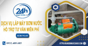 Chi phí dịch vụ lắp máy bơm nước tại Bình Tân -【Chỉ từ 199K】