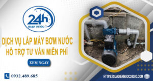 Chi phí dịch vụ lắp máy bơm nước tại Nhà Bè -【Chỉ từ 199K】
