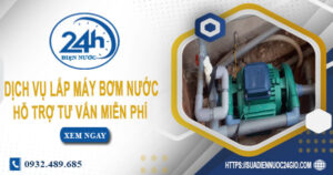 Chi phí dịch vụ lắp máy bơm nước tại Quận 6 -【Chỉ từ 199K】