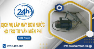 Chi phí dịch vụ lắp máy bơm nước tại Tân Bình -【Chỉ từ 199K】